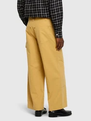 Wide Cotton Carpenter Pants 