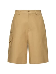 Safari Cotton Bermuda Shorts