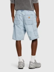 Shorts Aus Baumwolldenim Mit Doppelknie 