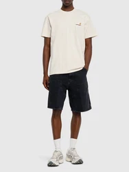 Shorts Aus Baumwolldenim Mit Doppelknie 