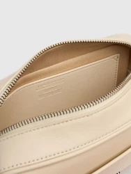 le Baneto Umhängetasche Beige/Braun
