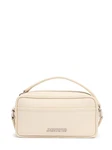 le Baneto Umhängetasche Beige/Braun