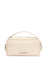 le Baneto Umhängetasche Beige/Braun
