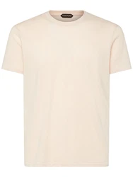 T-shirt Aus Baumwollmelange 
