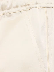 Shorts Aus Satin Mit Paspelierung 