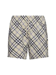 Check Swim Shorts