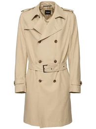 Trenchcoat Aus Baumwolle Und Lyocell hyde