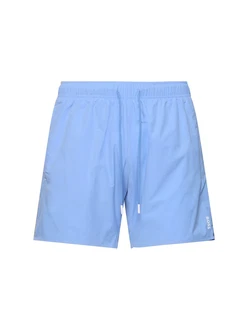 Badeshorts Aus Technostoff Mit Logo