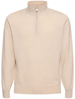 Strickpullover Aus Kaschmir Lupetto Beige