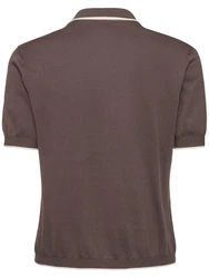 T-shirt mit Knöpfen 