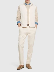 Wasserdichte Nylonweste Beige