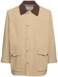 Unisex-arbeitsjacke In Vintage-optik