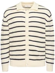 Unisex-Strickjacke Mit Offenem Kragen 