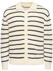 Unisex-Strickjacke Mit Offenem Kragen 