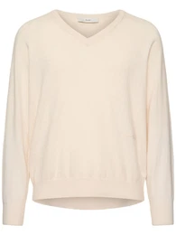 Unisex-pullover Mit V-ausschnitt