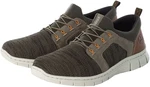 Rieker Slip-On Sneaker Dunkelgrün/Khaki/Dunkelgrau/Grau