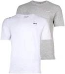 FILA Herren T-Shirt Multipack BROD Tee Wei/Grau