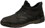 Rieker Herren Schnürstiefel Schwarz/Dunkelgrün/Dunkelbraun/Braun