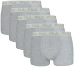 FILA Herren Boxer Shorts 5er Pack Grau