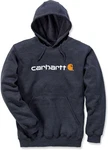 Carhartt Signature Logo Kapuzenpullover (100074) grau/weiss