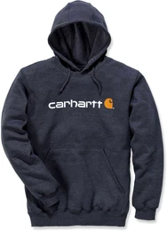 Signature Logo, Kapuzenpullover - Dunkelgrau - S