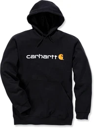 Signature Logo, Kapuzenpullover - Schwarz - XL