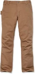 Carhartt Straight Fit Stretch Duck Hose Dungaree braun/Braun
