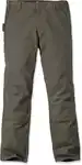 Carhartt Duck Double Front Cargohose Rugged Flex Dunkelgrau/tarmac