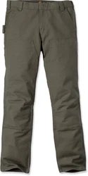 Carhartt Duck Double Front Cargohose Rugged Flex Dunkelgrau/tarmac