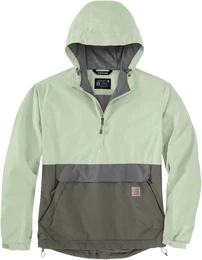Packable Anorak, Textiljacke - Hellgrn/Oliv - S