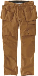 Carhartt Steel Multi-Pocket Relaxed Straight Rugged Flex Ripstop Double-Front Cargo Hose Braun