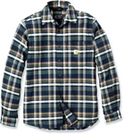 Carhartt Rugged Flex Flannel Hemd Braun/Grau