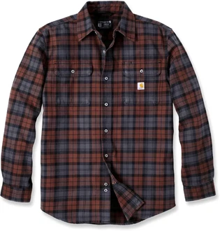 Carhartt Loose Fit Heavyweight Flannel Long-Sleeve Hemd