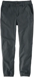 Rugged FlexTM Canvas Jogger, Textilhose - Dunkelgrau - W36