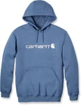 Carhartt Signature Logo Sweatshirt (100074) Hellblau/Wei (Hh5)