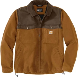 Rugged FlexTM Montana, Textiljacke - Hellbraun/Dunkelbraun - XL