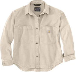 Rugged FlexTM Duck, Hemd Damen - Wei - XL