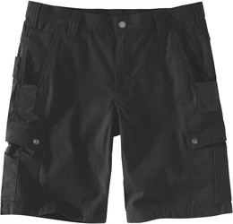 Ripstop, Cargo-Shorts - Schwarz - W31