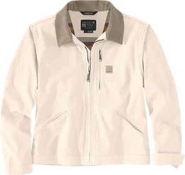 Rugged Flex Canvas Detroit, Textiljacke Damen - Wei - XL