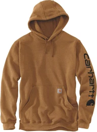 Logo, Kapuzenpullover - Braun (Brn) - M