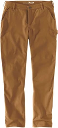 Canvas Work Relaxed-Fit, Textilhose Damen - Braun - W18