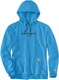 ForceTM Logo, Kapuzenpullover - Blau/Schwarz - XXL
