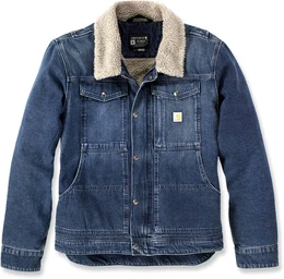 Denim Sherpa, Jeansjacke - Blau - S