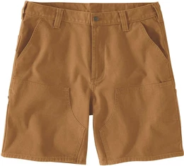 Duck Double Front Relaxed-Fit, Shorts - Braun - W28