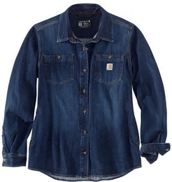 Zion, Jeans-Bluse - Dunkelblau (H85) - XS