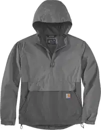 Packable Anorak, Textiljacke - Grau/Dunkelgrau - M