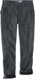 Ripstop-Fleece, Cargohose - Dunkelgrau (029) - W32/L34