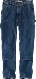 Double-Front Logger, Jeans - Blau (H45) - W33/L34