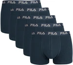 FILA Herren Boxer Shorts 5er Pack Blau