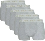FILA Herren Boxer Shorts (5er Pack) grau